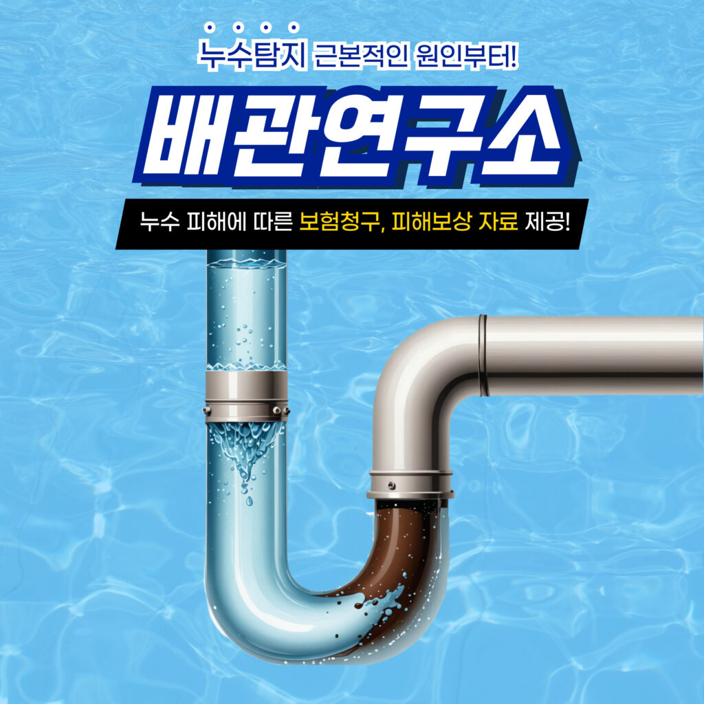 성남누수 근본적인 원인부터 해결!